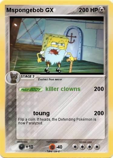 Pokemon Mspongebob GX