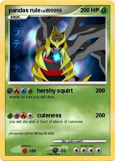 Pokemon pandas rule
