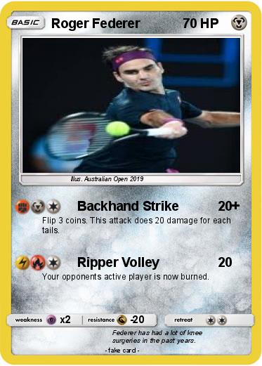 Pokemon Roger Federer