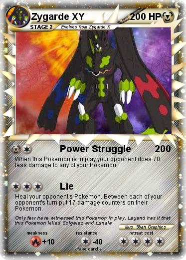 Pokemon Zygarde XY