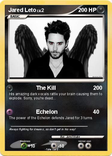 Pokemon Jared Leto