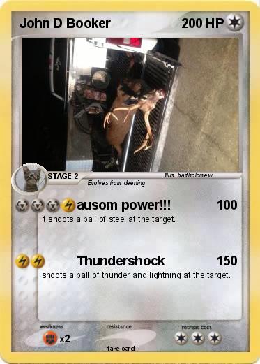 Pokemon John D Booker