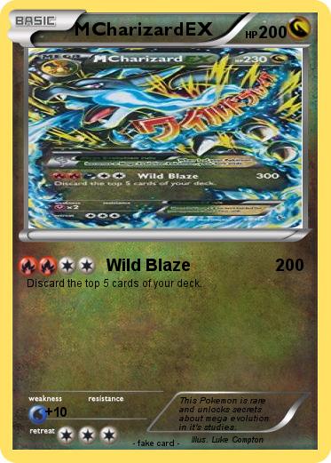 Pokemon MCharizardEX