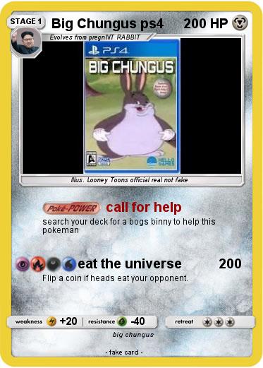 Pokemon Big Chungus ps4