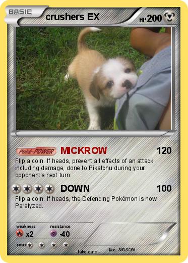 Pokemon crushers EX