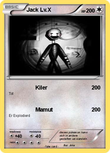 Pokemon Jack Lv.X