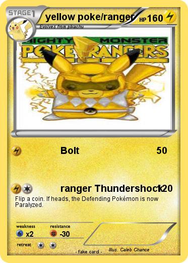 Pokemon yellow poke/ranger