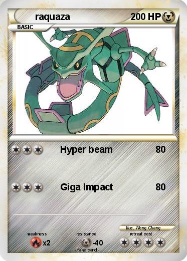 Pokemon raquaza