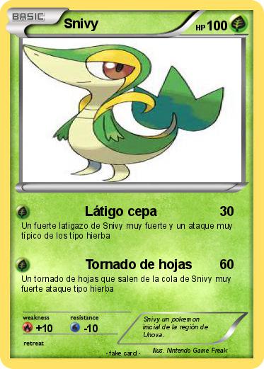 Pokemon Snivy