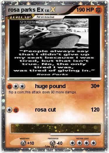 Pokemon rosa parks Ex