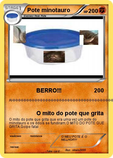 Pokemon Pote minotauro