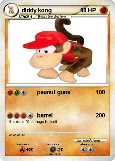 Pokemon diddy kong