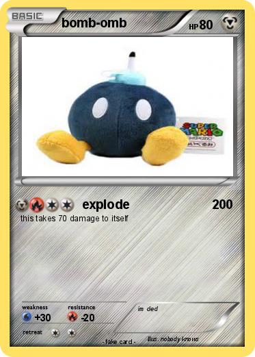 Pokemon bomb-omb