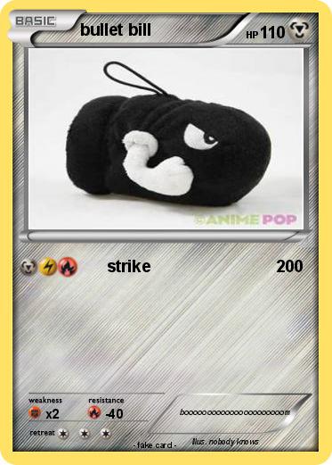Pokemon bullet bill