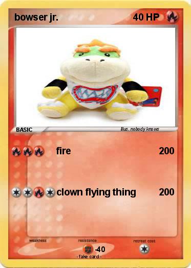 Pokemon bowser jr.