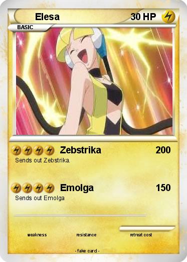 Pokemon Elesa