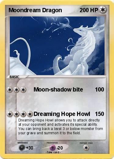 Pokemon Moondream Dragon
