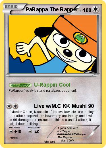 Pokemon PaRappa The Rapper