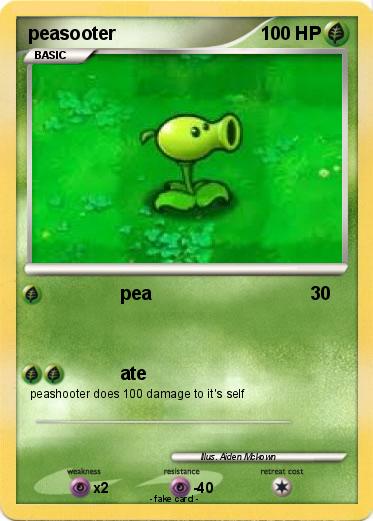 Pokemon peasooter