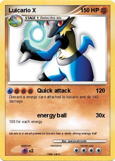 Pokemon Luicario X