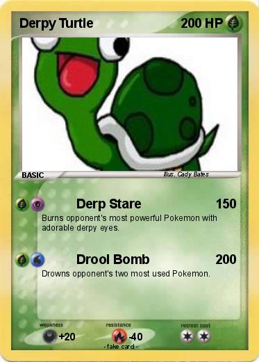 Pokemon Derpy Turtle