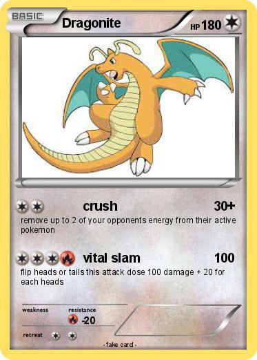 Pokemon Dragonite