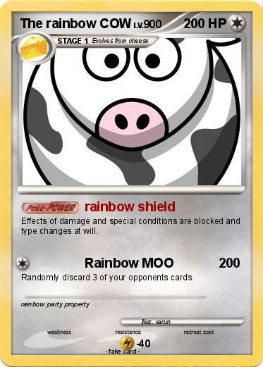 Pokemon The rainbow COW