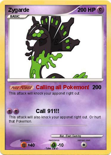 Pokemon Zygarde