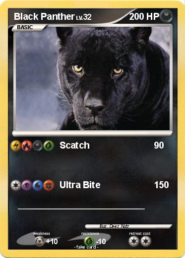 Pokemon Black Panther