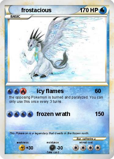 Pokemon frostacious
