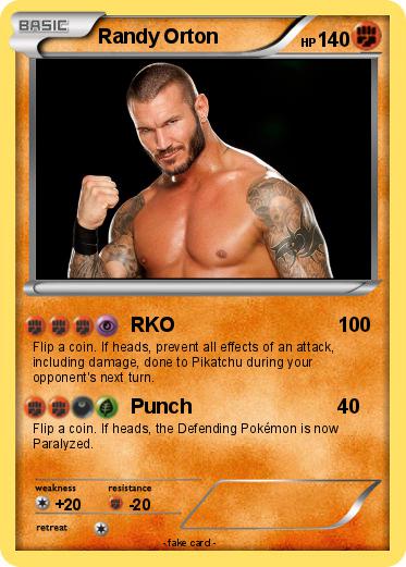 Pokemon Randy Orton