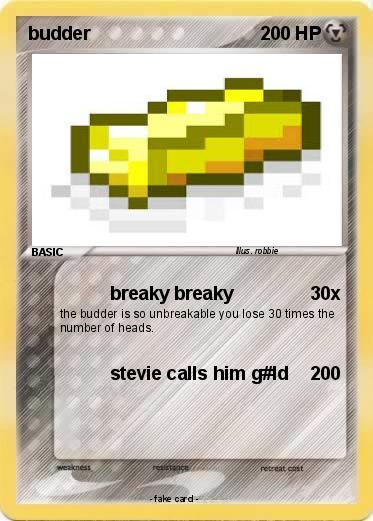 Pokemon budder