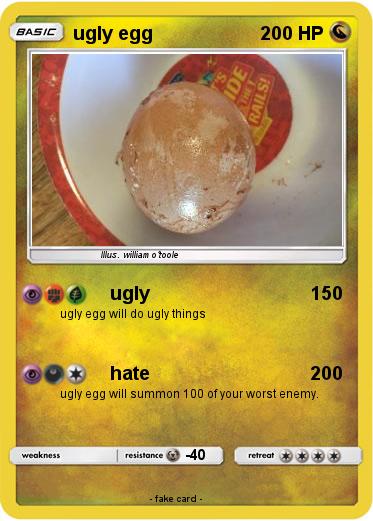 Pokemon ugly egg