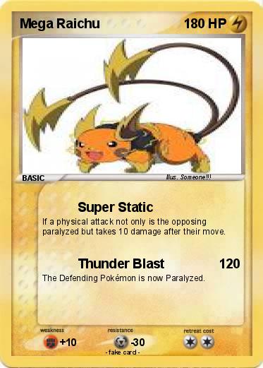 Pokemon Mega Raichu