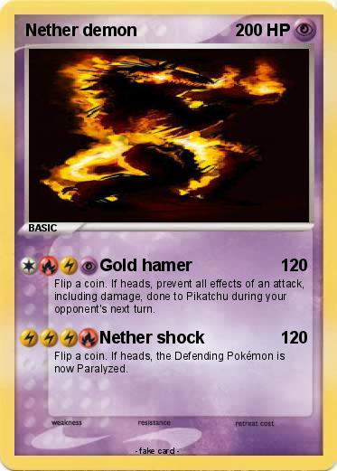 Pokemon Nether demon