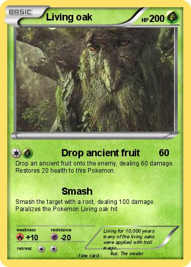 Pokemon Living oak