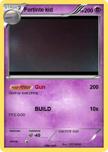 Pokemon Fortinte kid