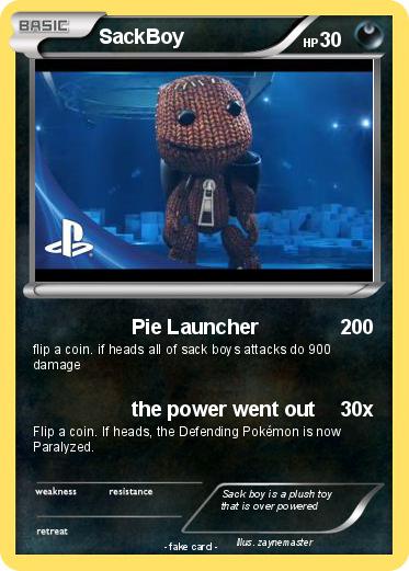 Pokemon SackBoy