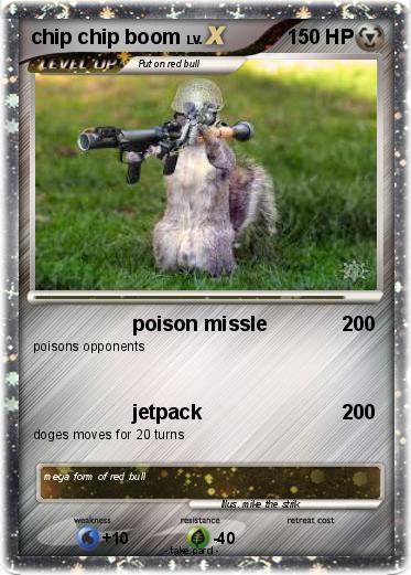 Pokemon chip chip boom