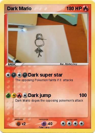 Pokemon Dark Mario
