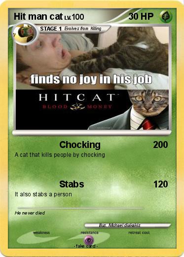Pokemon Hit man cat