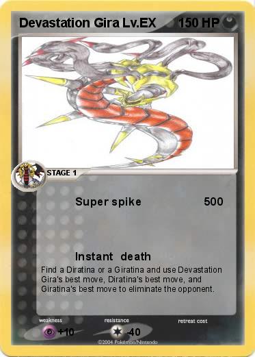 Pokemon Devastation Gira Lv.EX