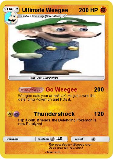 Pokemon Ultimate Weegee