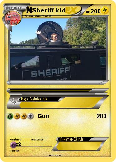 Pokemon Sheriff kid