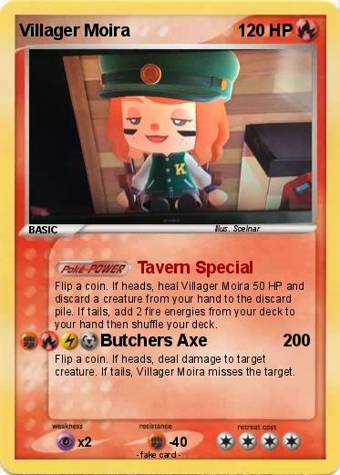 Pokemon Villager Moira