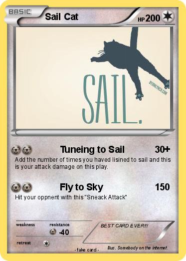 Pokemon Sail Cat