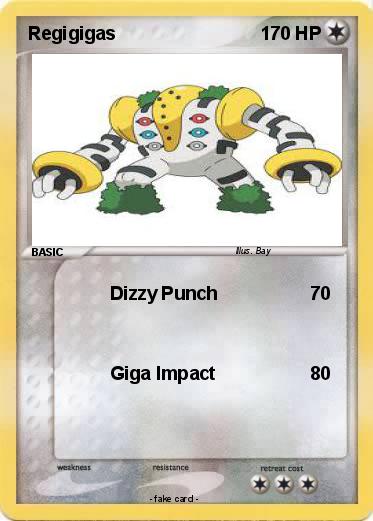 Pokemon Regigigas