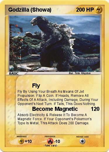 Pokemon Godzilla (Showa)