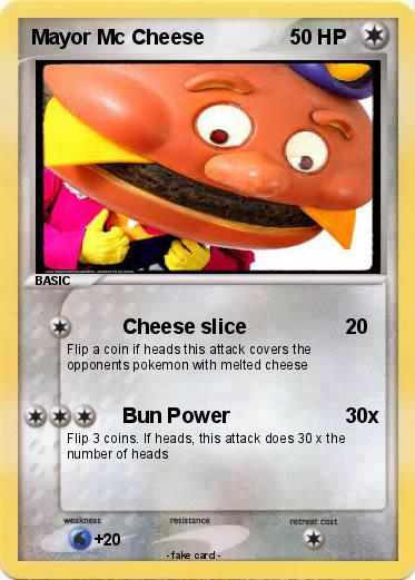 Pokemon Mayor Mc Cheese