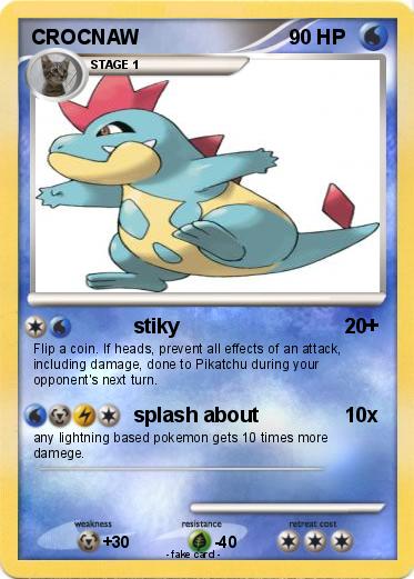 Pokemon CROCNAW